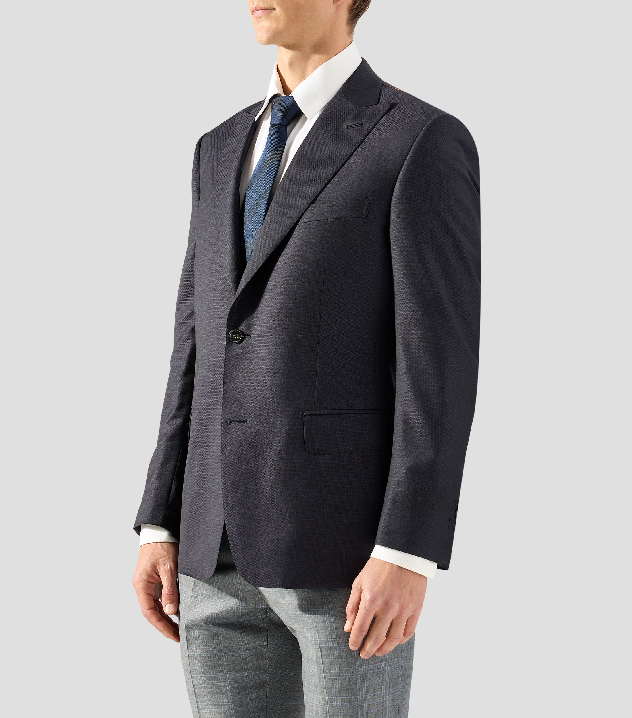 Saco con microdiseño Hombre